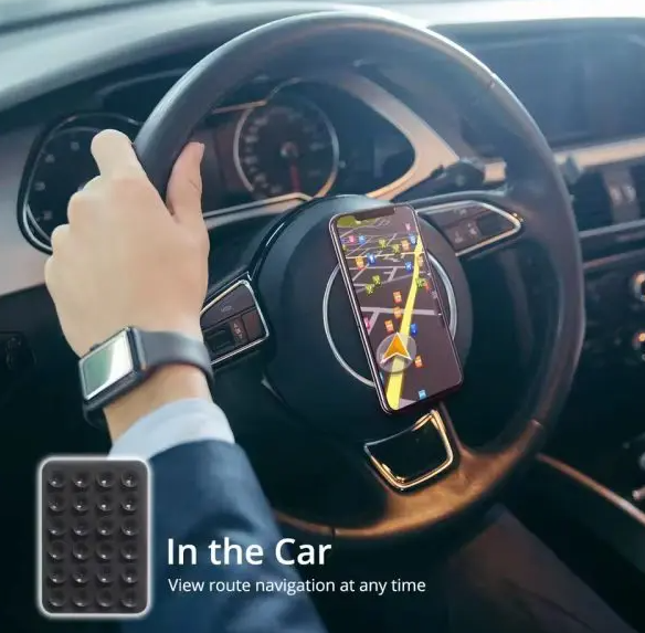 Double Side Silicone Suction Pad Phone Stand Multifunctional Fixture Suction Cup Detachable Hands-free Phone Holder
